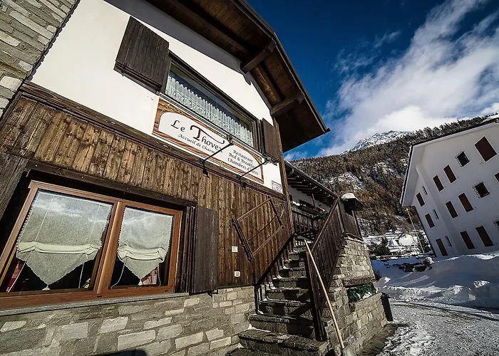 Alojamento de Acomodação e Pequeno-almoço Le Thovex La Thuile